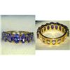 Image 1 : Natural Tanzanite & Solid Gold Ring