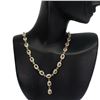 Image 3 : Natural Yellow Citrine 122.50 Carats Necklace