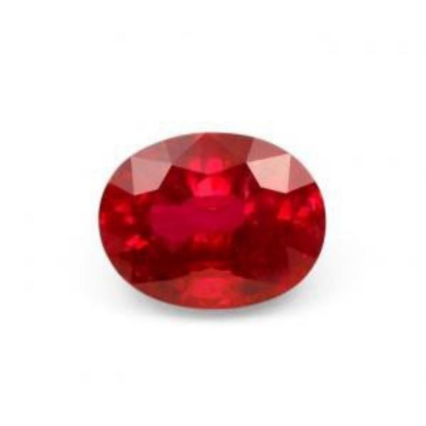 Natural Oval Red Ruby 3.58 Carats