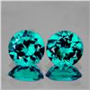 Image 1 : Natural Paraiba Green Blue Apatite Pair 7.30 MM (VVS)