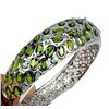 Image 2 : Natural Colombian Emerald & Ch-Diopside 200 Ct Bangle