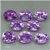 Image 1 : Natural Amethyst 9x7 MM/8 Pcs - Untreated