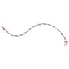 Image 1 : Diamond Twist Link Bracelet 1/4 Cttw 10kt Rose Gold