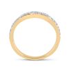 Image 3 : Diamond Band Ring 1/3 Cttw 14kt Yellow Gold