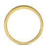 Image 4 : Diamond Single Row Wedding Band 1/4 Cttw 14kt Yellow Gold
