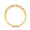 Image 4 : Diamond Classic Stackable Band Ring 1/20 Cttw 14kt Yellow Gold