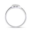 Image 3 : Diamond Heart Ring .03 Cttw Sterling Silver