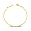 Image 4 : Diamond Arrow Bangle Bracelet 1/10 Cttw 10kt Yellow Gold