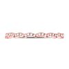 Image 2 : Diamond Scalloped Stackable Band Ring 1/8 Cttw 10kt Rose Gold