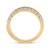 Image 3 : Mens Diamond Wedding Brick Band Ring 1 Cttw 10kt Yellow Gold