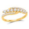 Image 1 : Diamond Band Ring 1/3 Cttw 10kt Yellow Gold