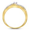 Image 4 : Princess Diamond Solitaire Promise Ring 1/6 Cttw 10kt Yellow Gold
