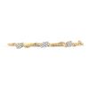 Image 2 : Diamond Bangle Bracelet 1/2 Cttw 14kt Yellow Gold