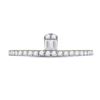 Image 2 : Baguette Diamond Band Ring 1/4 Cttw 14kt Yellow Gold
