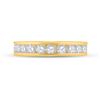 Image 2 : Diamond Wedding Single Row Band 1 Cttw 14kt Yellow Gold