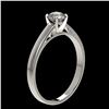 Image 3 : 0.53 ctw Certified Quality Diamond Engagment Ring 10k White Gold - REF-37G6W