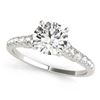 Image 2 : 0.92 ctw Certified VS/SI Diamond Ring 18k White Gold - REF-94A6N