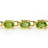 Image 2 : 6.0 ctw Peridot Bracelet 10k Yellow Gold - REF-53R5K