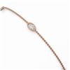 Image 3 : 1.25 ctw Marquise Diamond Station Bracelet 18K Rose Gold - REF-224Y4X
