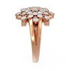 Image 2 : 2 ctw Diamond Ring 18K Rose Gold - REF-158K2Y