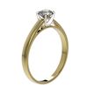 Image 3 : 0.55 ctw Certified Quality Diamond Engagment Ring 10k Yellow Gold - REF-37K6Y