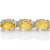 Image 2 : 25.67 ctw Citrine Bracelet 10k White Gold - REF-44F4M