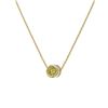 Image 3 : 0.50 ctw Fancy Yellow Diamond Necklace 18K Yellow Gold - REF-102G8W