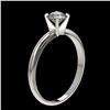 Image 3 : 0.54 ctw Certified Quality Diamond Engagment Ring 10k White Gold - REF-40H8R