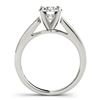 Image 2 : 0.7 ctw Certified VS/SI Diamond Ring 18k White Gold - REF-94M3G