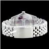 Image 3 : Rolex Men's Stainless Steel, QuickSet, Diam Dial & Diam/Sapphire Bezel