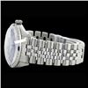 Image 4 : Rolex Men's Stainless Steel, QuickSet, Diam Dial & Diam/Sapphire Bezel