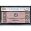 Image 1 : 1862 $2 T-54 Confederate PCGS 63PPQ