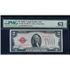 Image 1 : 1928C $2 Legal Tender Note PMG 63EPQ