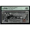 Image 1 : 1896 $1 Educational Silver Certificate PMG 45