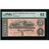 Image 1 : 1864 $5 T-69 Confederate PMG 63