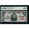 Image 1 : 1891 $5 Treasury Note PMG 66EPQ