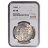 Image 1 : 1884-S $1 Morgan Silver Dollar NGC AU58