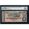 Image 1 : 1864 $10 T-68 Confederate PMG 58EPQ