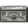 Image 1 : 1902 $10 Tombstone Serial 3 Silver Cert PMG 66EPQ