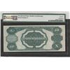 Image 2 : 1902 $10 Tombstone Serial 3 Silver Cert PMG 66EPQ