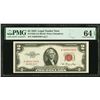 Image 1 : 1953 $2 Legal Tender Note PMG 64EPQ