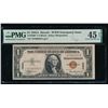 Image 1 : 1935A $1 STAR Hawaii Silver Certificate PMG 45EPQ