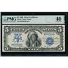 Image 1 : 1899 $5 Chief Silver Certificate PMG 40