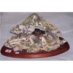 LARGE BORDER FINE ART "DEN MOTHER" REG: 58