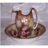 Image 1 : BURLEIGH WARE HAND PAINTED VICTORIAN BASIN