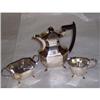 Image 1 : SHEFFIELD PLATE 3 PIECE TEA SERVICE COMPRI