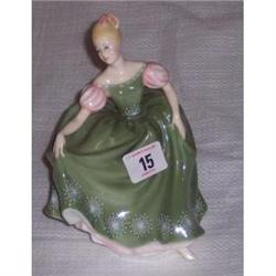7½" ROYAL DOULTON FIGURINE "MICHELLE" HN 2