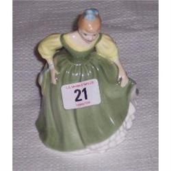 5½" ROYAL DOULTON FIGURINE "FAIR MAIDEN" H
