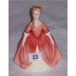 5½" ROYAL DOULTON FIGURINE "DEBBIE" HN 240