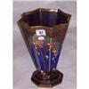 Image 1 : 10" BLUE AND GILT CROWN DEVON VASE NO. 207